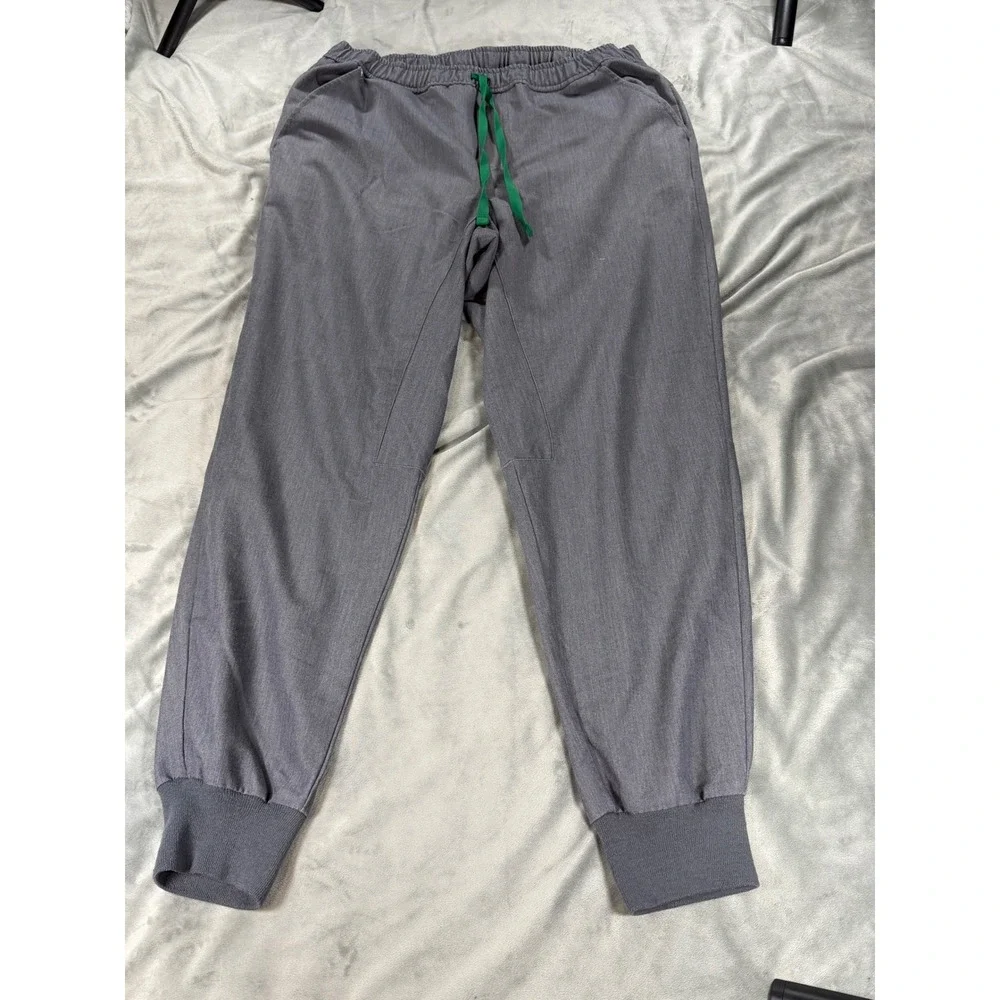 Figs Technical Coll. Men's Tansen Jogger Scrub Pants Graphite Grey, Size Large